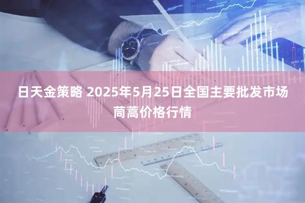 日天金策略 2025年5月25日全国主要批发市场茼蒿价格行情
